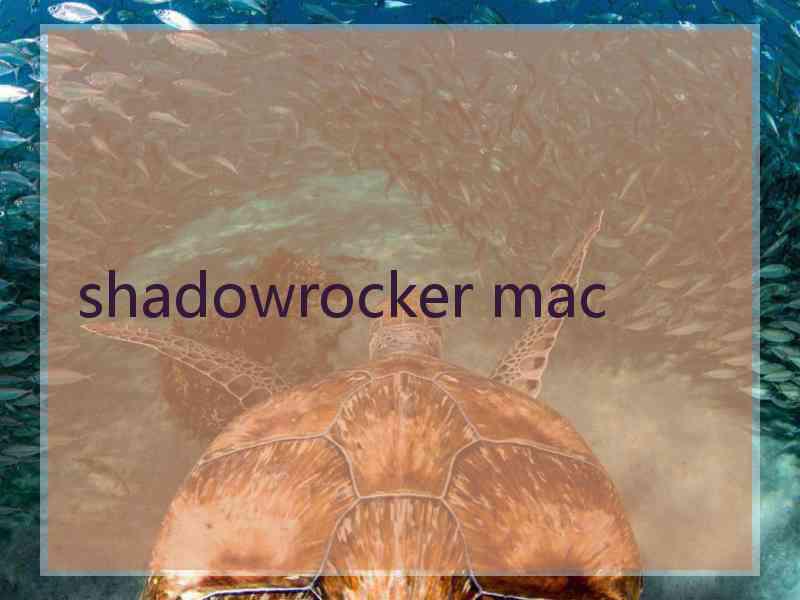 shadowrocker mac