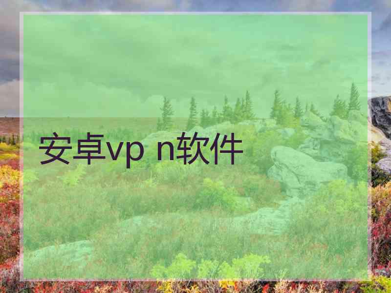 安卓vp n软件