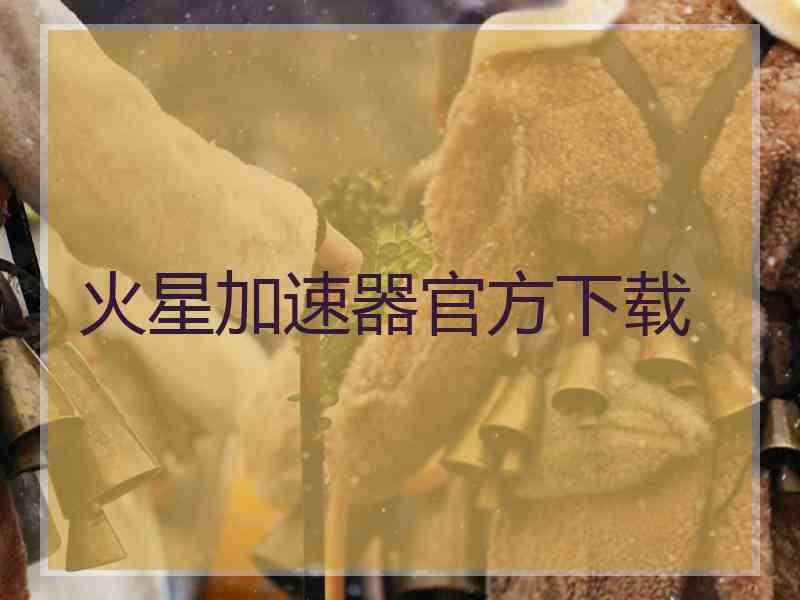 火星加速器官方下载