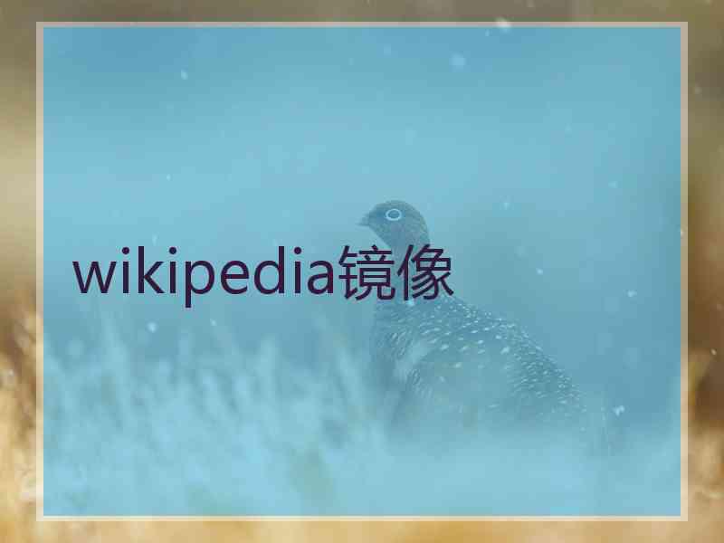 wikipedia镜像