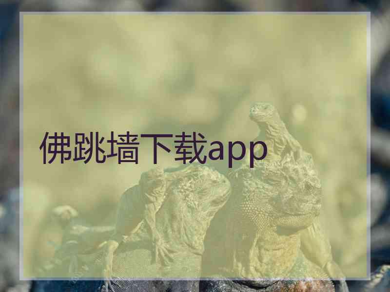 佛跳墙下载app