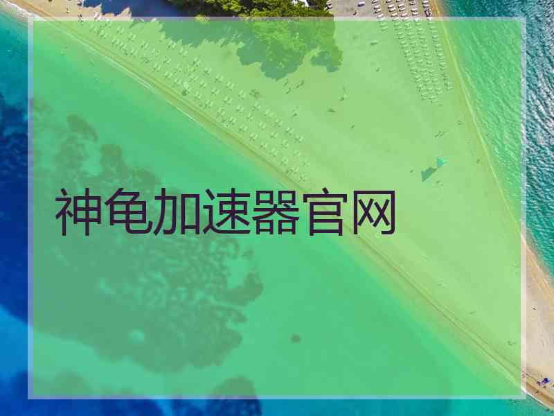 神龟加速器官网