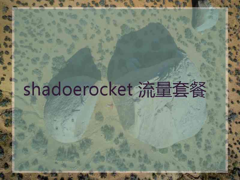 shadoerocket 流量套餐