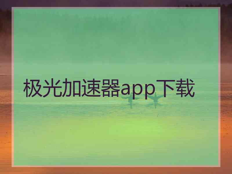 极光加速器app下载