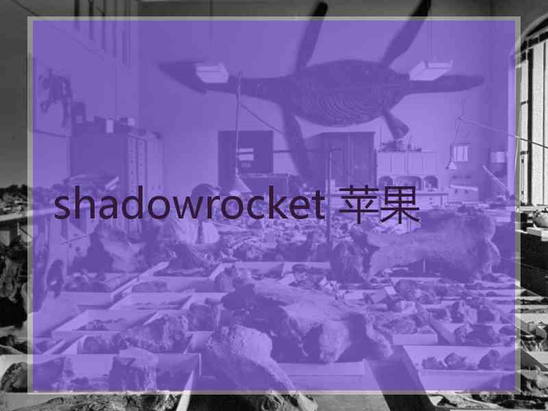 shadowrocket 苹果