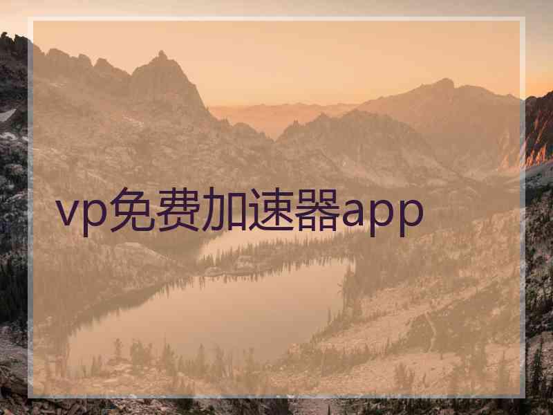 vp免费加速器app