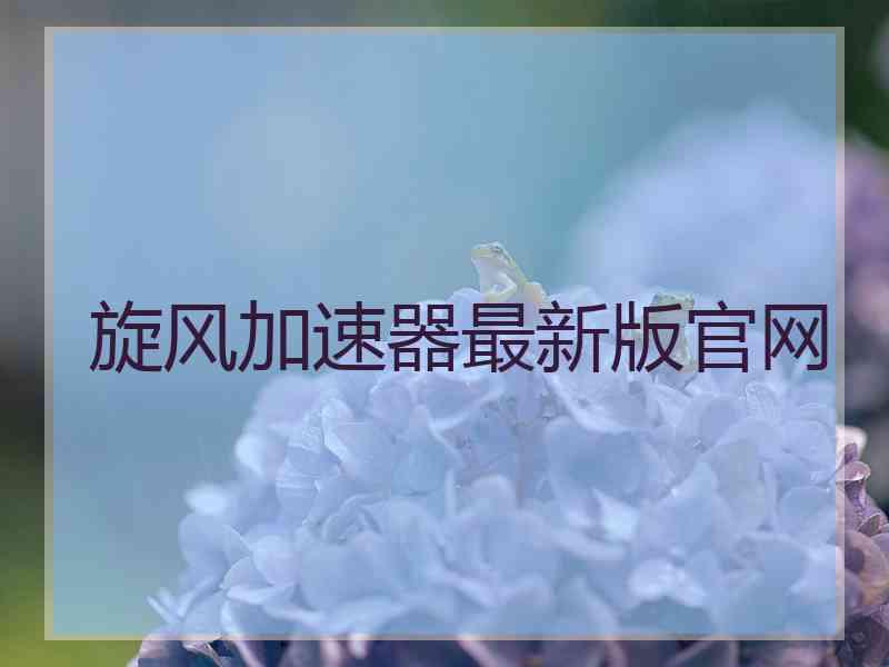 旋风加速器最新版官网