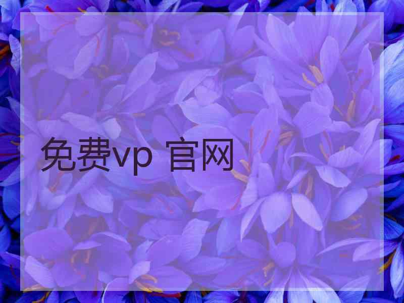 免费vp 官网