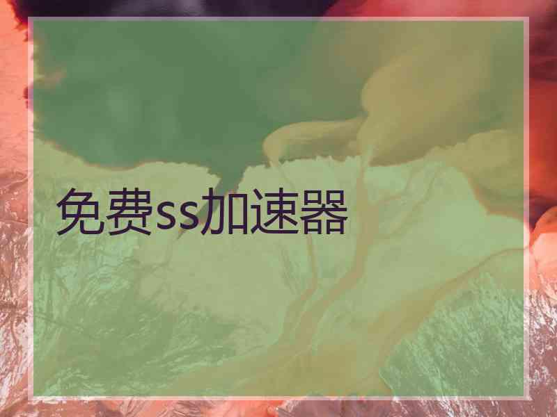 免费ss加速器