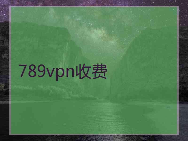 789vpn收费