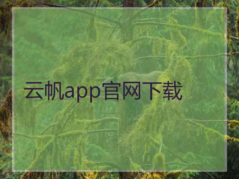 云帆app官网下载