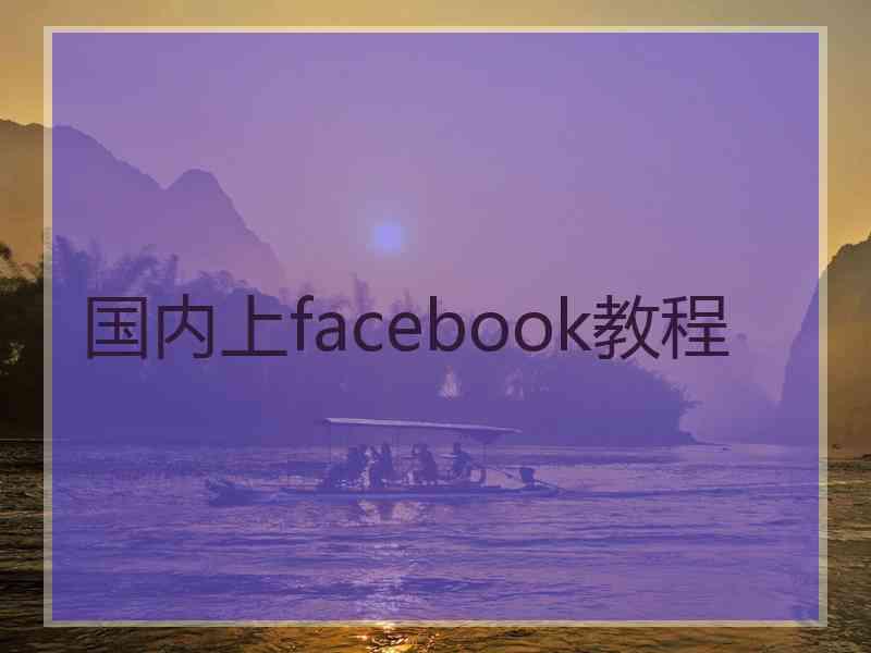 国内上facebook教程