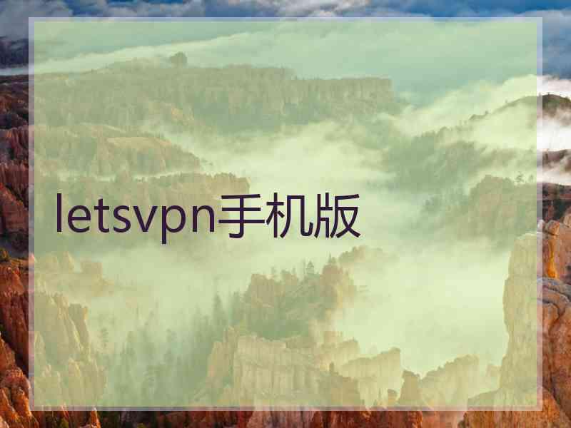 letsvpn手机版