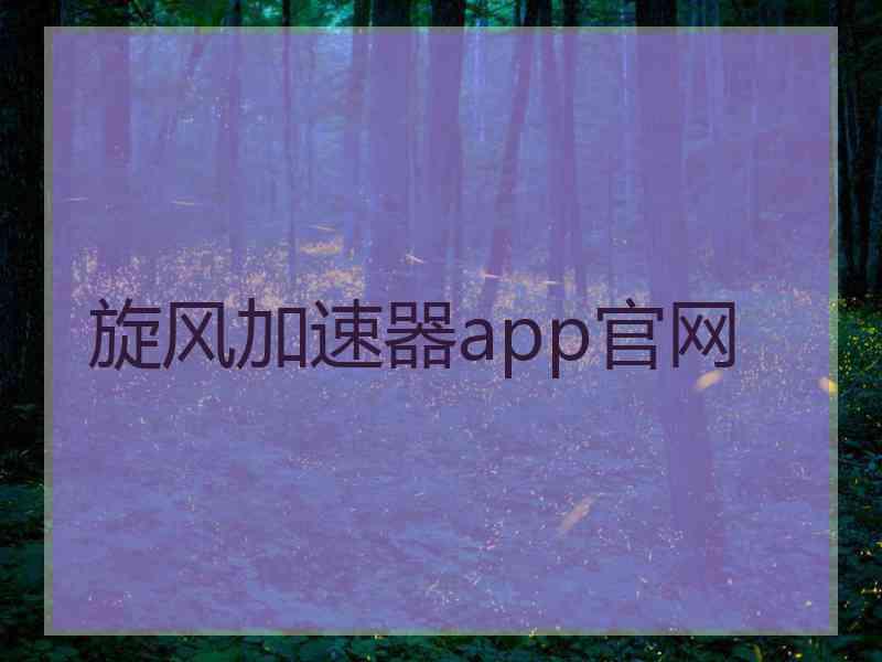 旋风加速器app官网