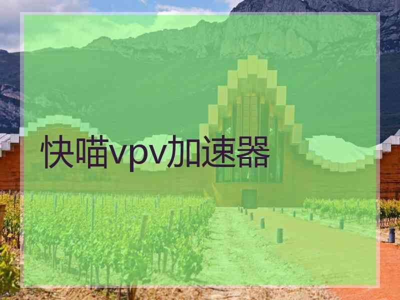 快喵vpv加速器