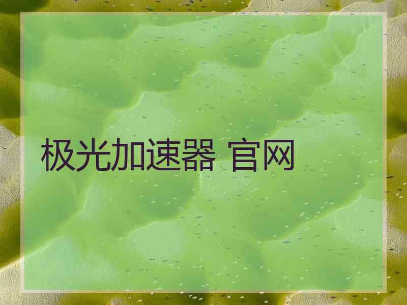 极光加速器 官网