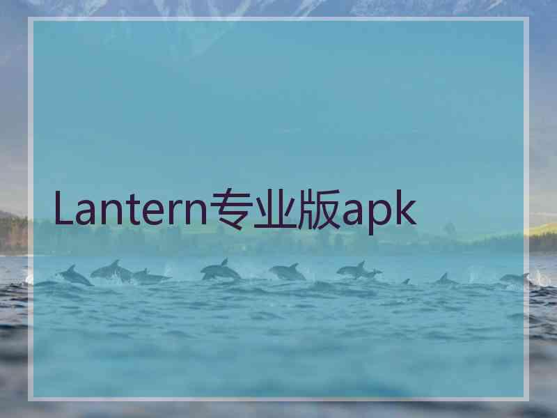 Lantern专业版apk