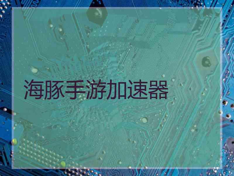 海豚手游加速器