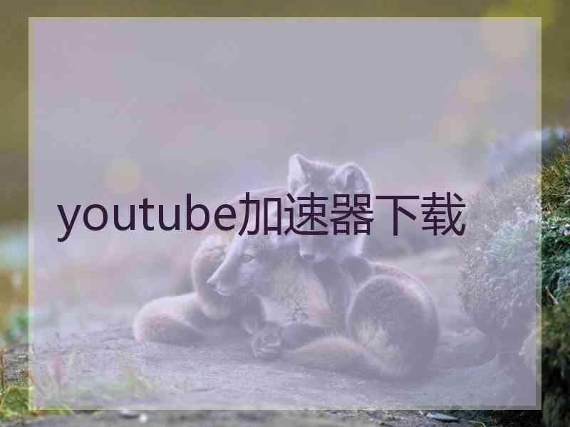 youtube加速器下载