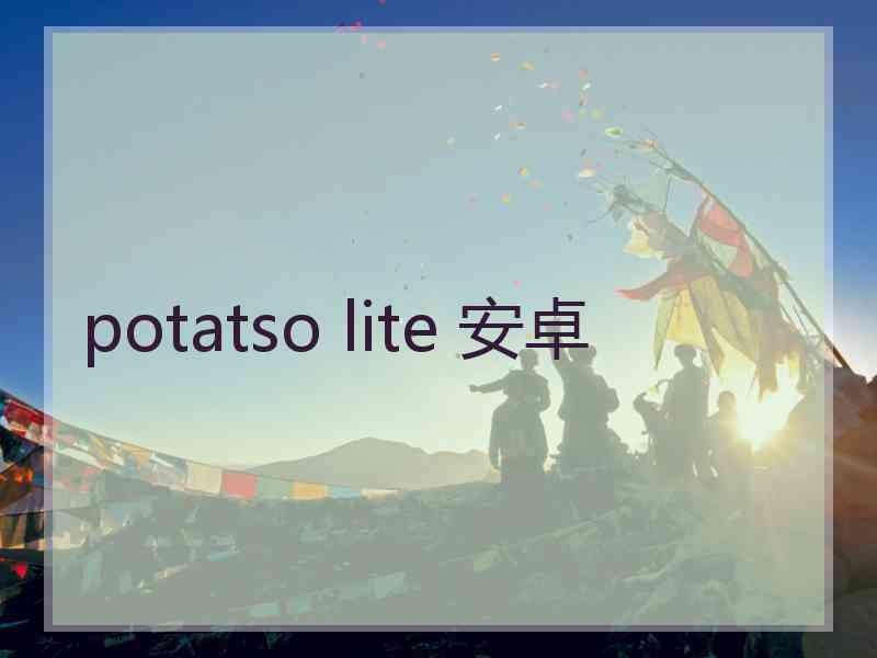 potatso lite 安卓