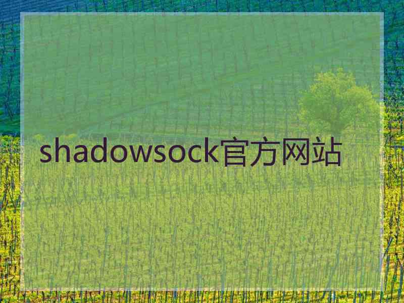 shadowsock官方网站