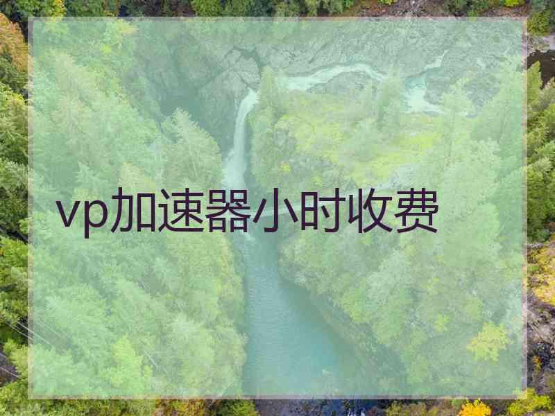 vp加速器小时收费