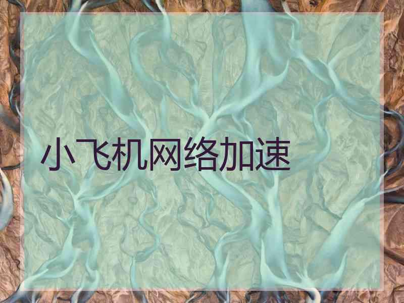 小飞机网络加速