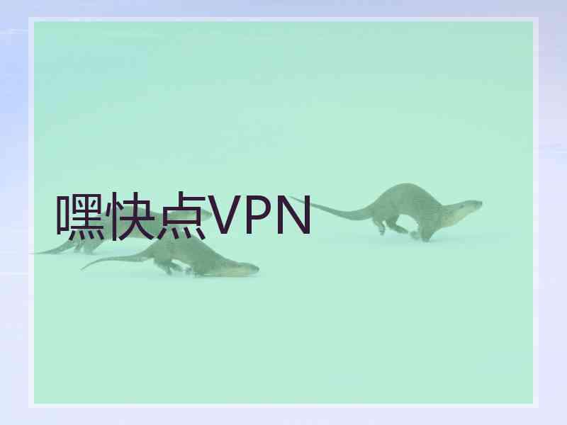 嘿快点VPN